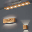 Collezione Brad lampade moderne in legno e metallo dal catalogo illuminazione Trio Lighting