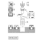 illuminazione esterna faro incasso carrabile LED tondo 3W 3000K