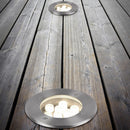 faro incasso carrabile tondo Ø17 cm acciaio LED 9W 540 lumen 3000K IP65