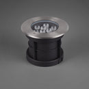 faro carrabile incasso a terra LED 9W IP65 tondo diametro 17 cm