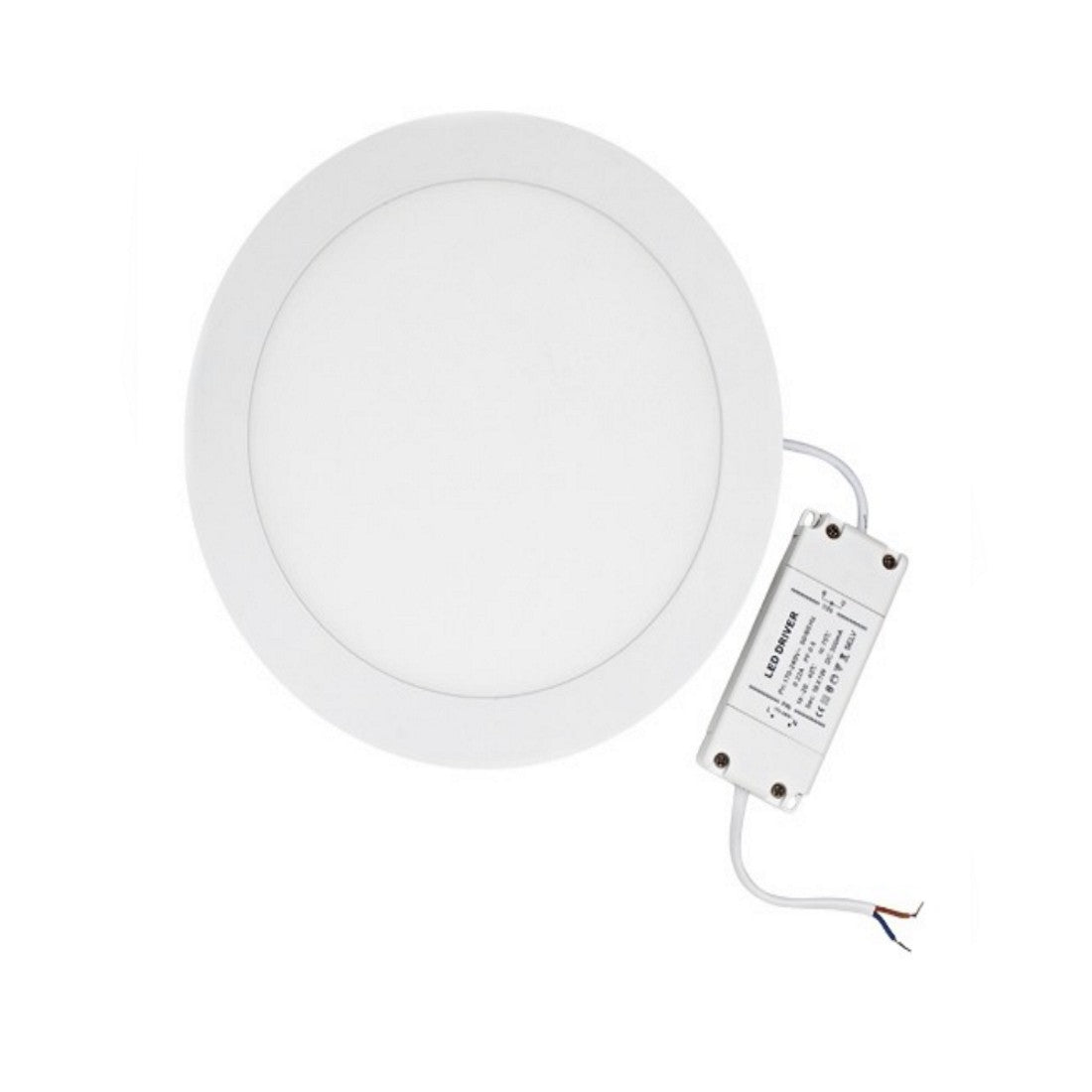 Faretto LED da Incasso 3W 150lm (24W) Quadrato Bianco 85mmx85mm