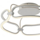 Plafoniera LED Design Moderno con Anelli Luminosi. Qualità ed Eleganza
