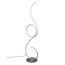 Lampada da terra moderna, piantana Jive LED 23W CCT acciaio satinato