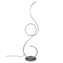 Lampada da terra moderna, piantana Jive LED 23W CCT acciaio satinato