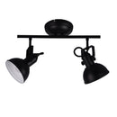 Gina R80152032 | Applique nero | Illuminazione vintage industrial