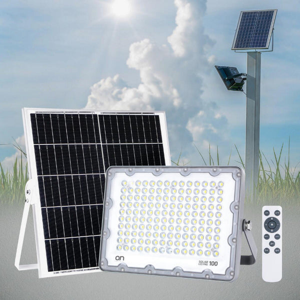 Proiettore Karven | Ricarica pannello solare | LED 4000K