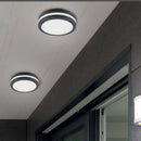 plafoniera da soffitto esterno kendal LED luce calda 3000K 12W 1200 lumen