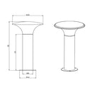 Kongo | Palo da giardino | Illuminazione esterna | Trio Lighting