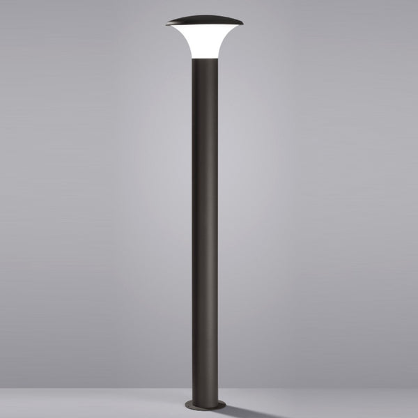 Kongo - Lampione da giardino LED 5W, palo alto 120 cm, Trio
