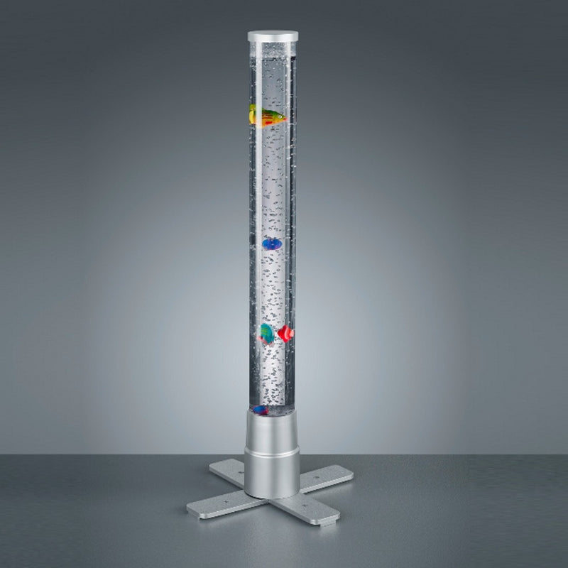 Lampada acquario LED RGB tubolare 61 cm con pesciolini colorati