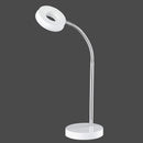 Lampada da scrivania LED Rennes in metallo bianco 4W Reality Trio Lighting