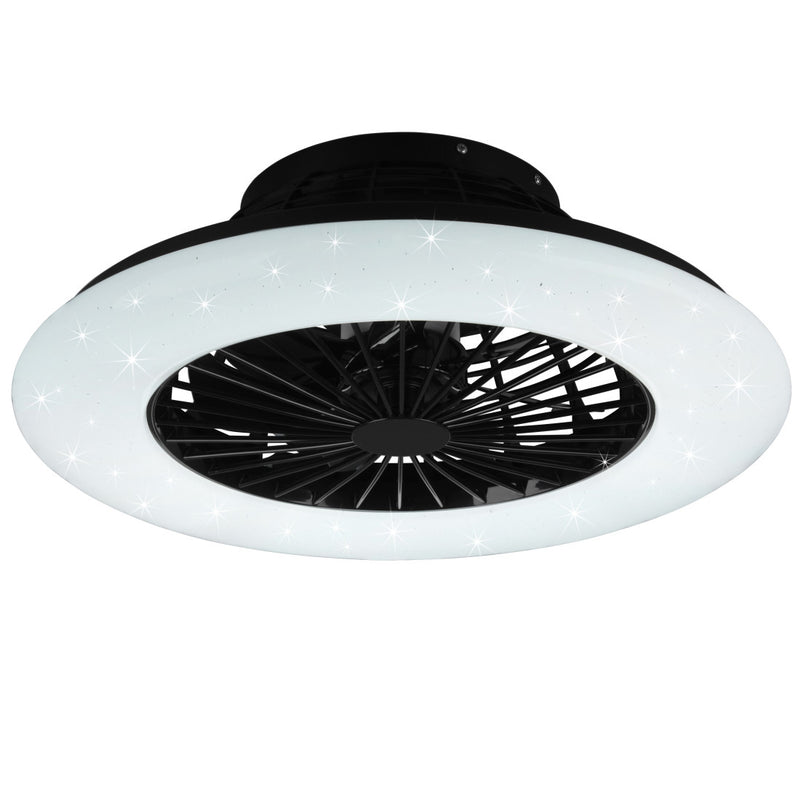 Stralsund R62522132 plafoniera LED moderna con ventola silenziosa e luce CCT