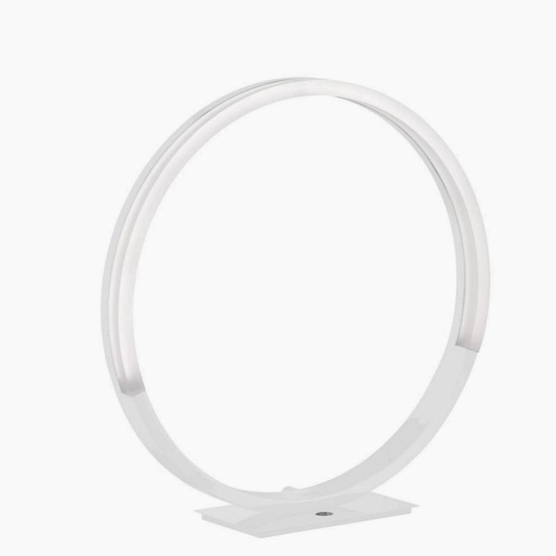 Lampada da tavolo LED bianca con TouchDimmer 8,5W 4000K moderna in metallo