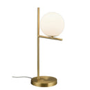 Lampada da tavolo moderna Pure oro satinato