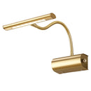 Applique LED Curtis Flessibile Luce Calda 3000K Oro Ottone