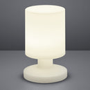 Lampada portatile LED Lora ricaricabile USB bianca