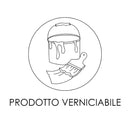 Lampade in Gesso Verniciabili Sticker Grafico