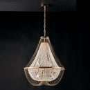 lampadario 4 luci con attacco e14 lampadine non incluse e altezza regolabile fino a 120 cm
