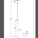 Clermont 313400131 Lampadario moderno bianco per cucina o soggiorno