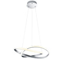 Lampadario LED design curvo 3 livelli intensità luminosa