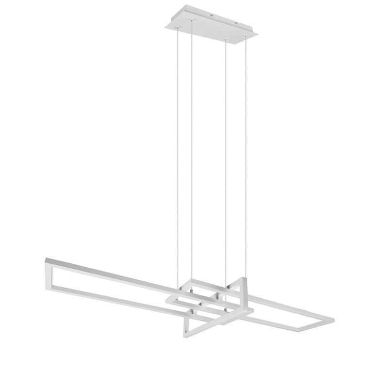 Lampadario LED geometrico design minimal 4200 lumen