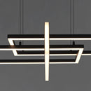 Lampadario LED Salinas design rettangolare 4200 lumen