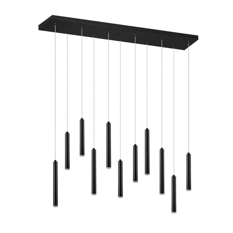 Lampadario Tubular design lineare LED 3850 lumen 3000K