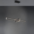 Lampadario Salinas LED 34W nero SwitchDimmer 3000K