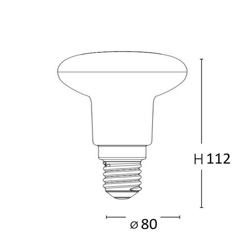 Lampadine LED | R80 12W | Fan Europe