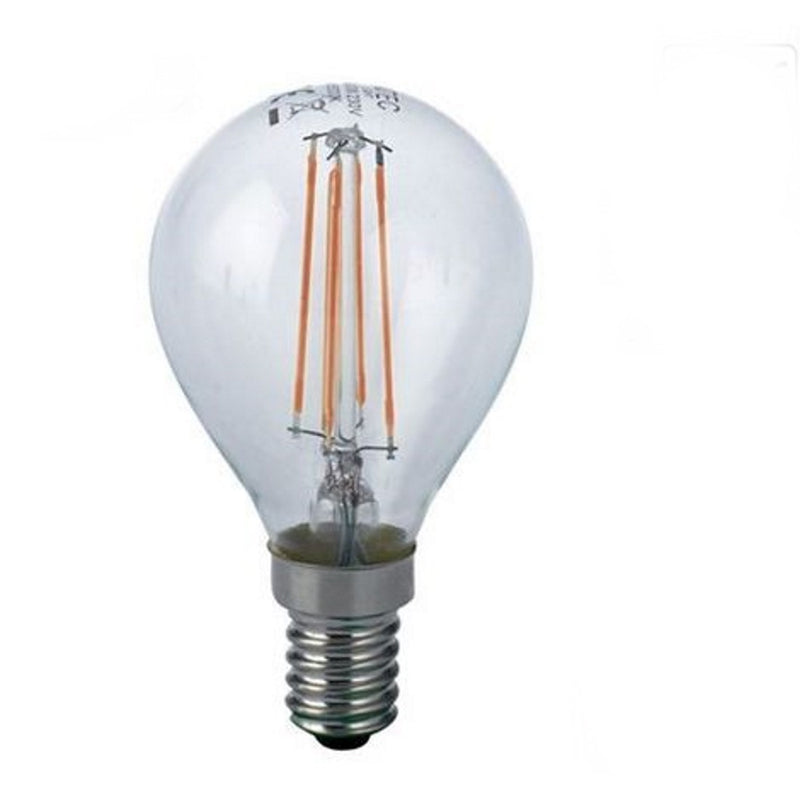 Lampadina LED | E14 4W | Goccia trasparente | Fan Europe