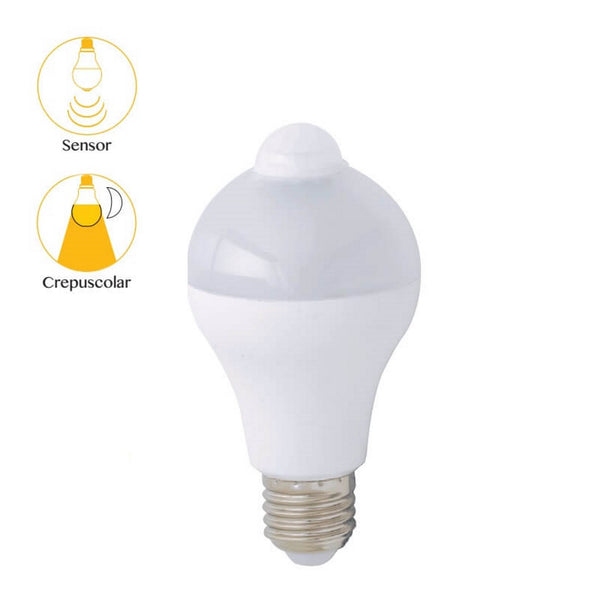 Lampadina LED | E27 12W | Crepuscolare PIR | Intec Light