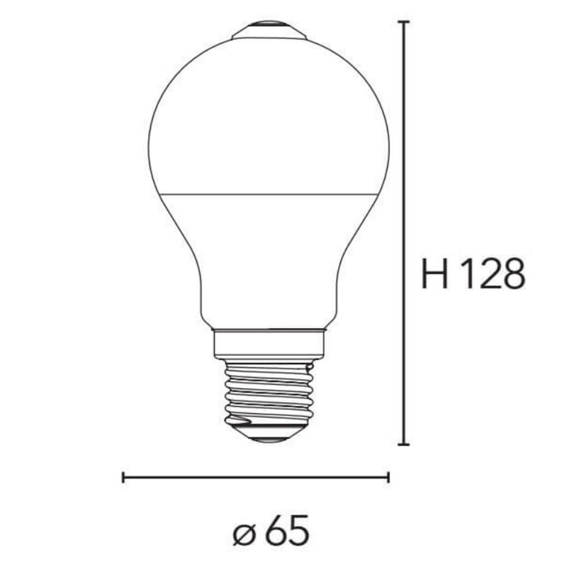 Lampadina LED | E27 12W | Rilevatore movimento | Intec Light