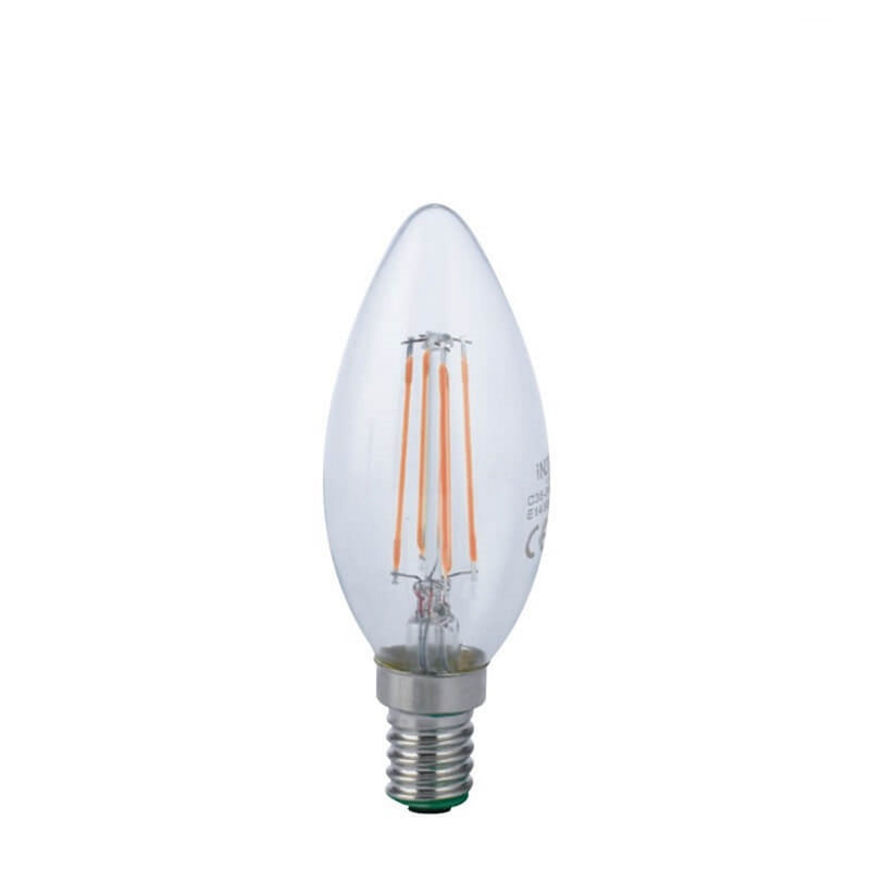 Lampadine LED | E14 4W | filamento trasparenti | Fan Europe