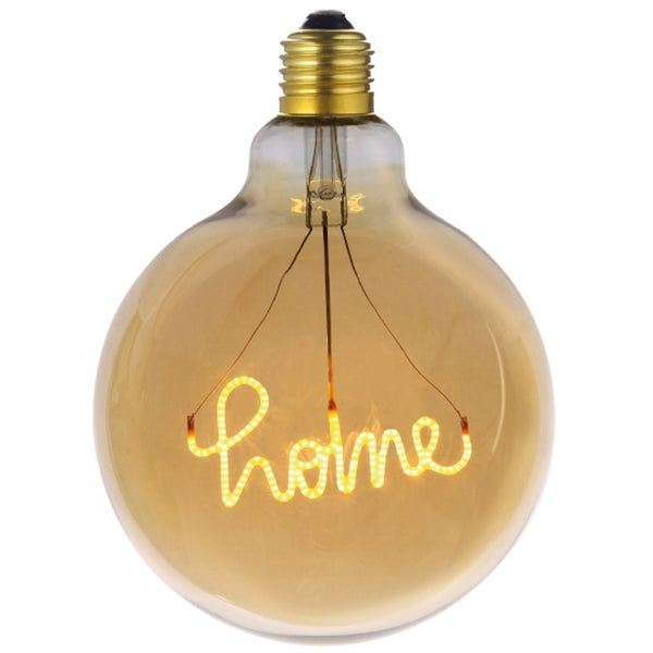 Lampadina LED globo vintage "Home"