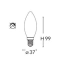 Lampadina LED | E14 6W | Intec 