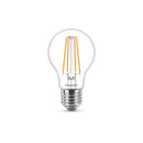 Lampadine LED E27 goccia trasparenti 8,5W 2700K 1055 lumen confezione multipack