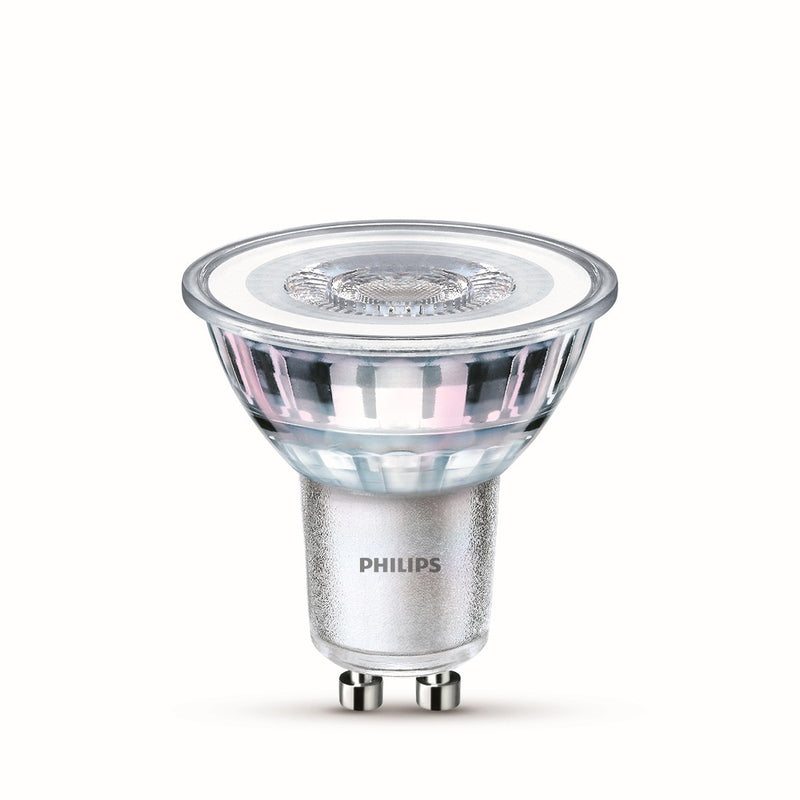 Lampadine Philips GU10 4,6W 2700K spot 36° LED EyeComfort multipack