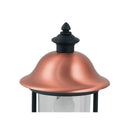 lampioncino rustico per terrazzi balconi vialetti e muretti