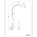 laon 899670107 | Lampada flessibile con spina | Trio Lighting