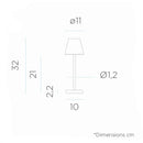 Lampade da tavolo led ricaricabili | NewGarden