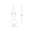 I-LOUVRE/LG1 | Lampada classica | Fan Europe