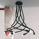 I-LOVER-6-NERO | Plafoniera moderna | Fan Eruope