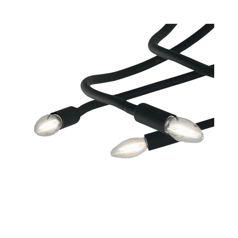 I-LOVER-6-NERO | Lampadari moderni | Illuminazione da interno