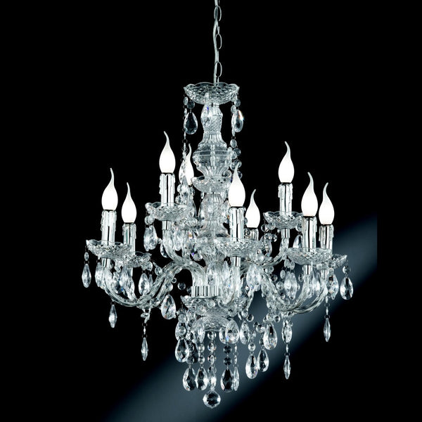 Luster R1169-00 | Lampadario chandelier | Plastica trasparente