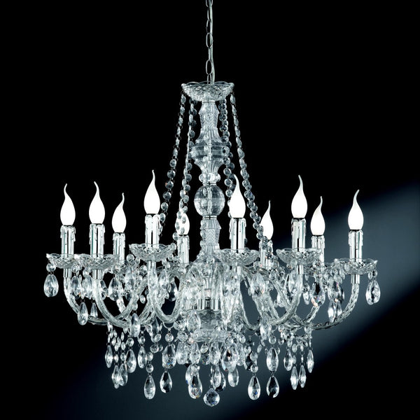 Luster R1170-00 | Lampadario chandelier | Plastica trasparente
