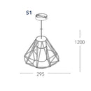 Sospensione Mandala | Lampade per esterno | Illuminazione vintage