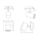 Marley 802400132 | Faretti spot orientabili | Trio Lighting