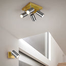 Marley legno acciaio | Faretti illuminazione | Trio Lighting