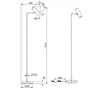 Marley | Lampade da terra moderne | Trio Lighting