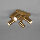 Marley 802430404 | Plafoniera classica | Oro antico | Trio Lighting